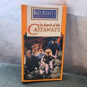 VHS TAPE - Walt Disney's "In Search Of The Castaways"